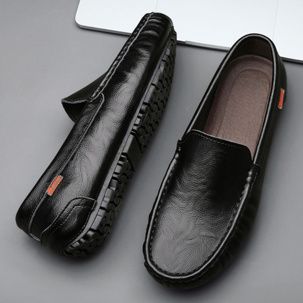 Emerson Mocassins Homme en Cuir – Chaussures Slip-On Élégantes & Confort Durable