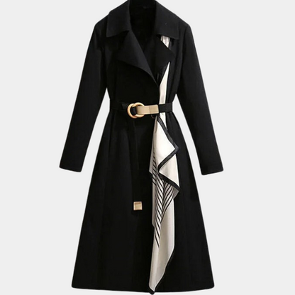Dakoto | Women’s Stylish Double-Breasted Belted Coat
