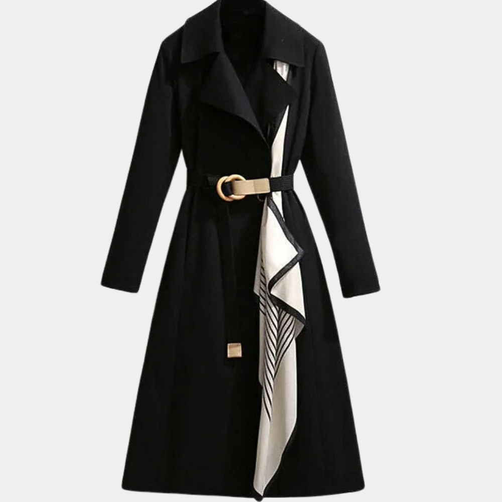 Dakota | Women stylish Double-Breasted belted coat