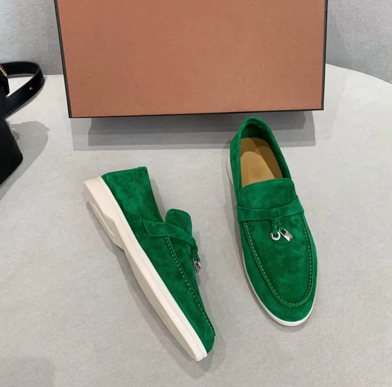 ATELIER FES | Siya Suède Loafers