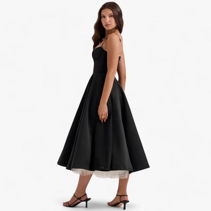 Helena | Kwiatowa sukienka midi w stylu vintage
