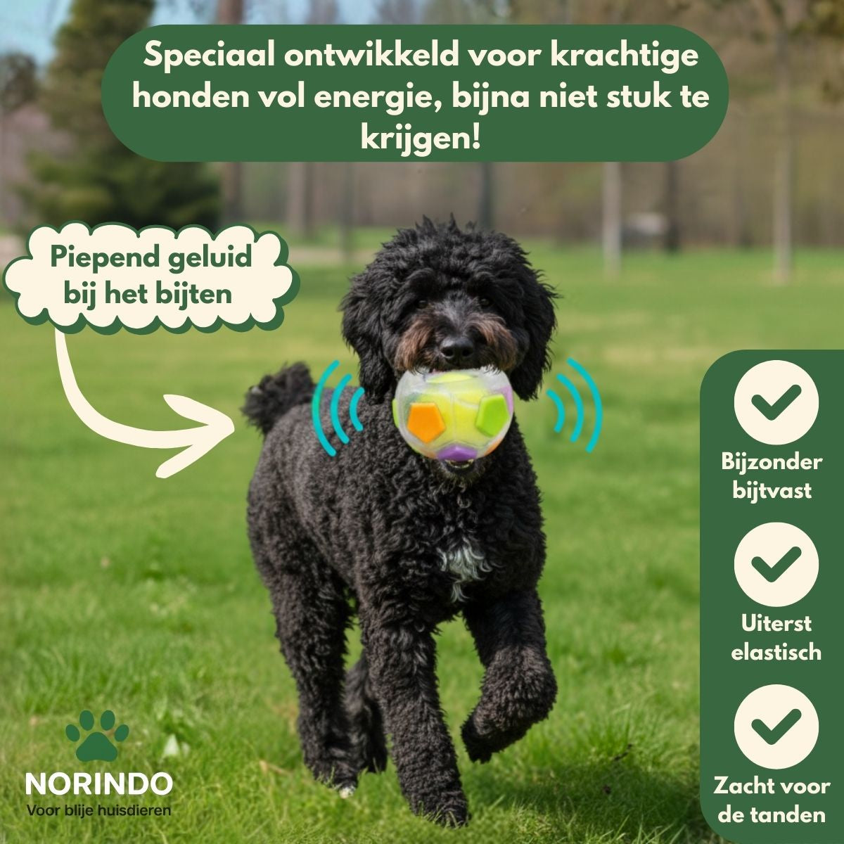 Norindo ChewCharm – Rust door natuurlijk kauwgedrag