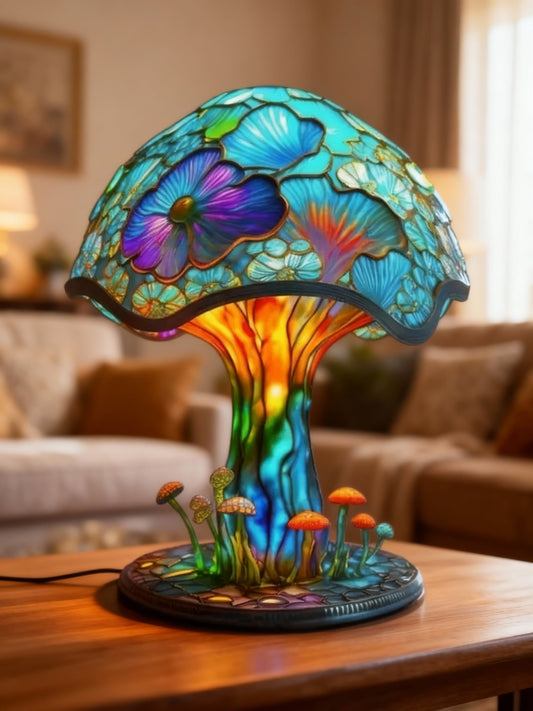 COLORSHROOM | Μαγική λάμπα με σχέδιο μανιταριού