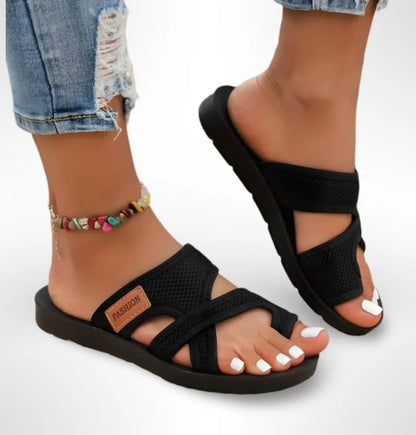 Orthopädische Damen-Sandalen mit Hallux-Valgus-Unterstützung -    Zorenza