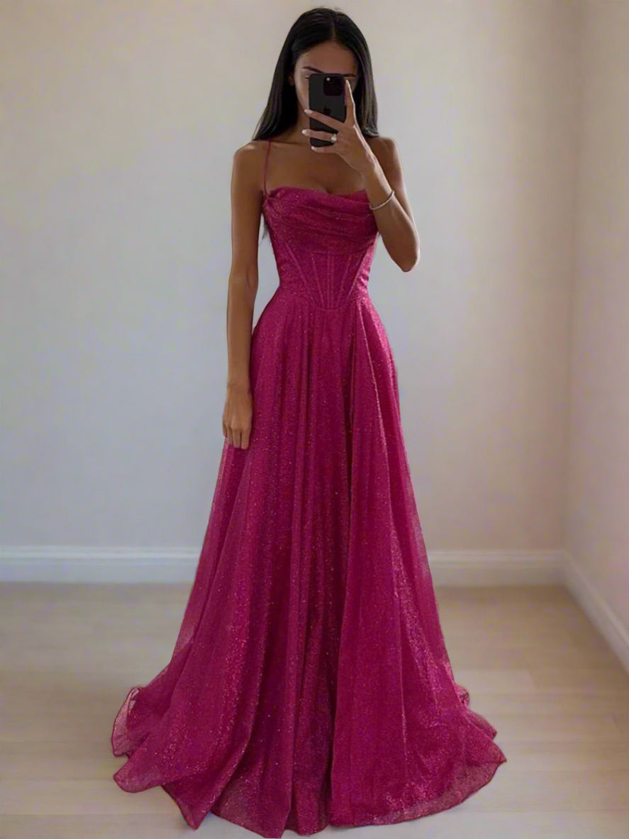 Robe longue femme élégante manches décolletées