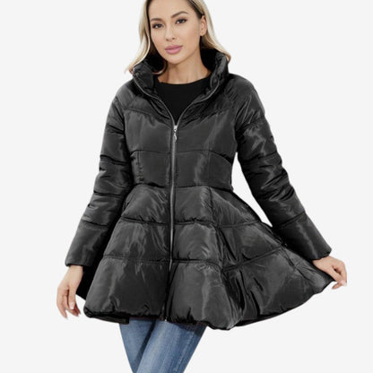 Nora – Long Sleeve Jacket with Collar and Pockets