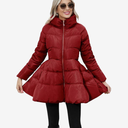 Nora – Long Sleeve Jacket with Collar and Pockets