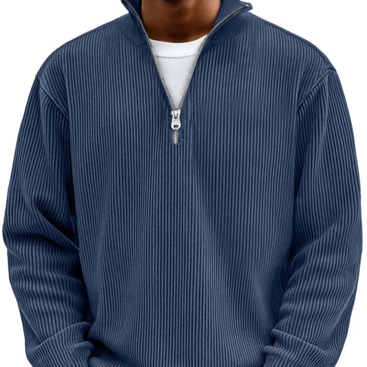 Clément™ | Pull Élégant à Col Zippé