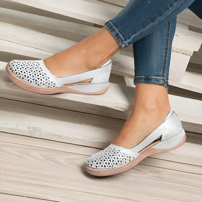 Calzature Donna | Ortopediche Slip-On con Dettaglio Traforato