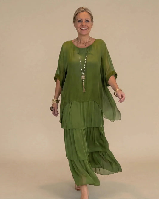 Laura - Robe longue élégante et fluide