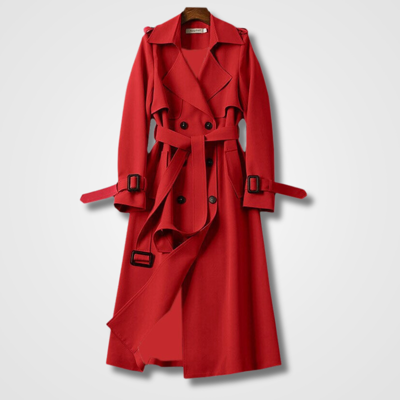 Cappotto Donna Trench | Stile Vintage & Cintura Modellante