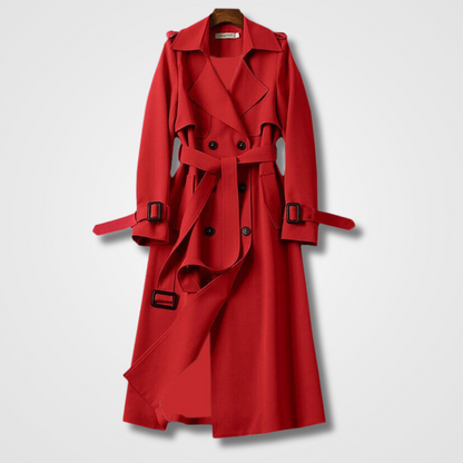 Cappotto Donna Trench | Stile Vintage & Cintura Modellante