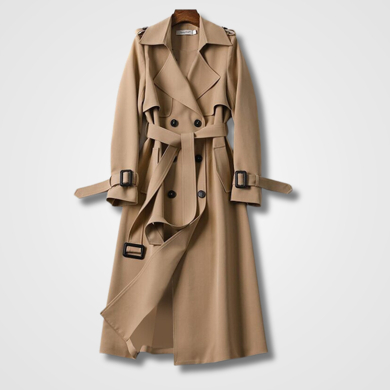 Cappotto Donna Trench | Stile Vintage & Cintura Modellante
