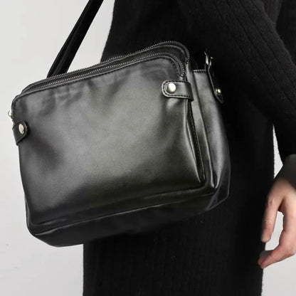 LuxeLeather - Leather Crossbody Bag Tarhus