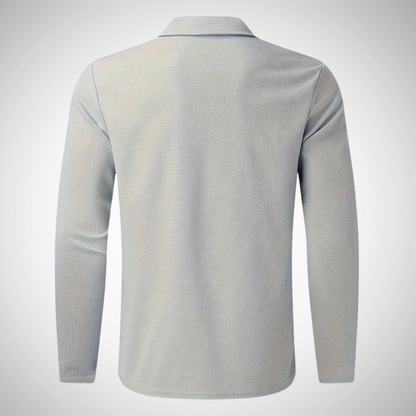 Bellivaro | Mænds Zip-cardigan | Slank Og Let Lagtrøje