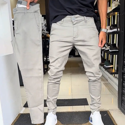 Cargo bukser herre | Streetwear cargobukser med lommer