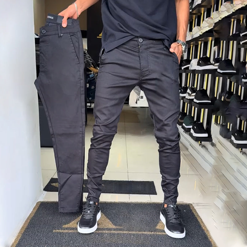 Cargo bukser herre | Streetwear cargobukser med lommer