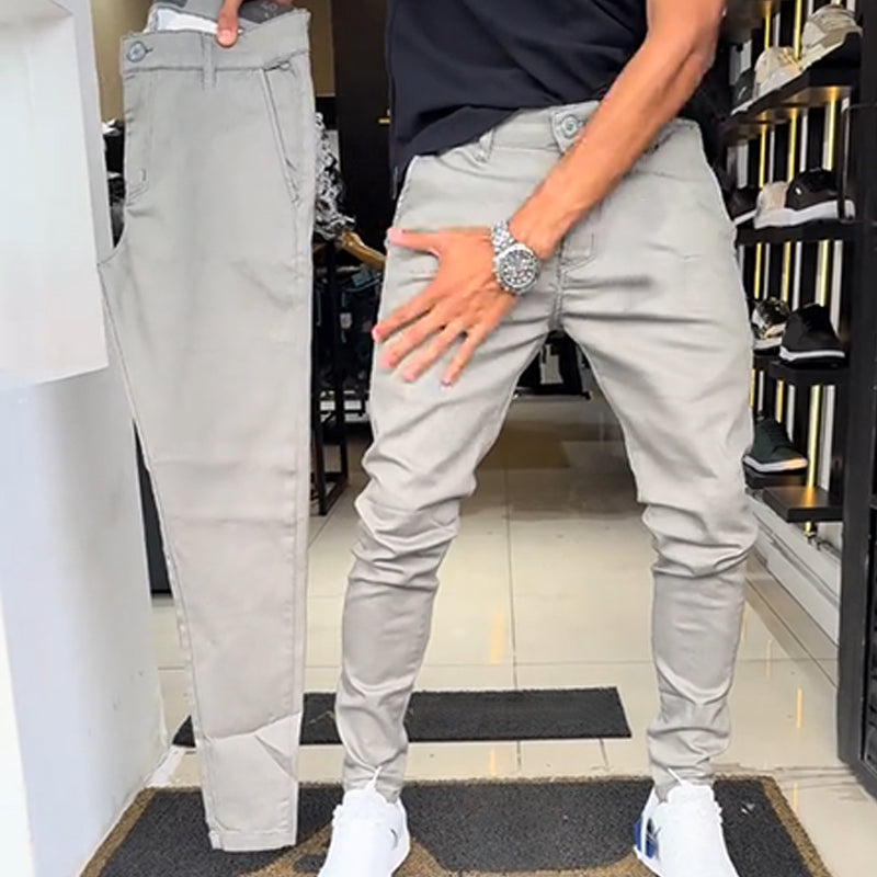 Cargo bukser herre | Streetwear cargobukser med lommer