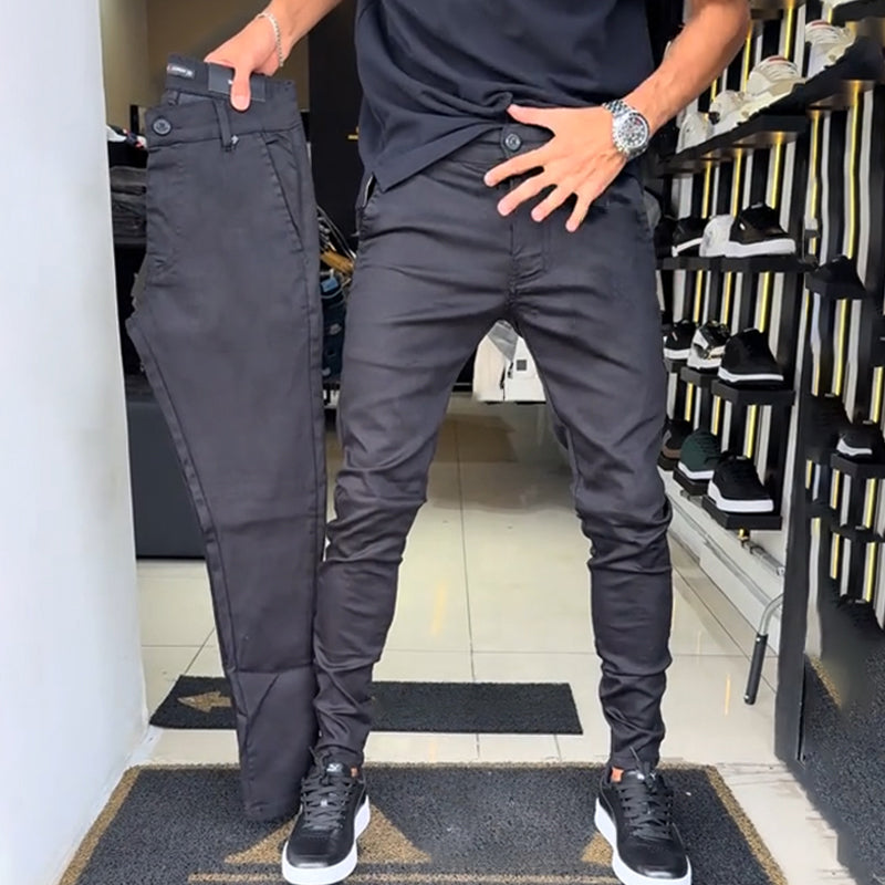 Cargo bukser herre | Streetwear cargobukser med lommer