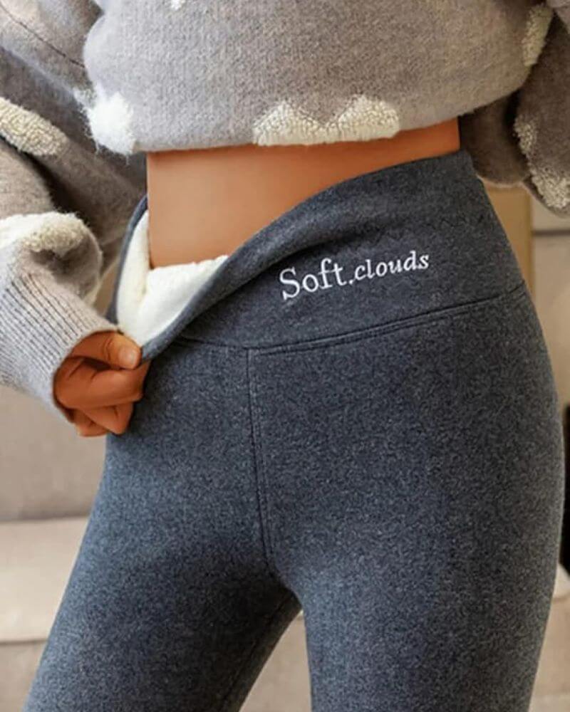 Carolina™ - Myke Vinterleggings med Fleecefôr