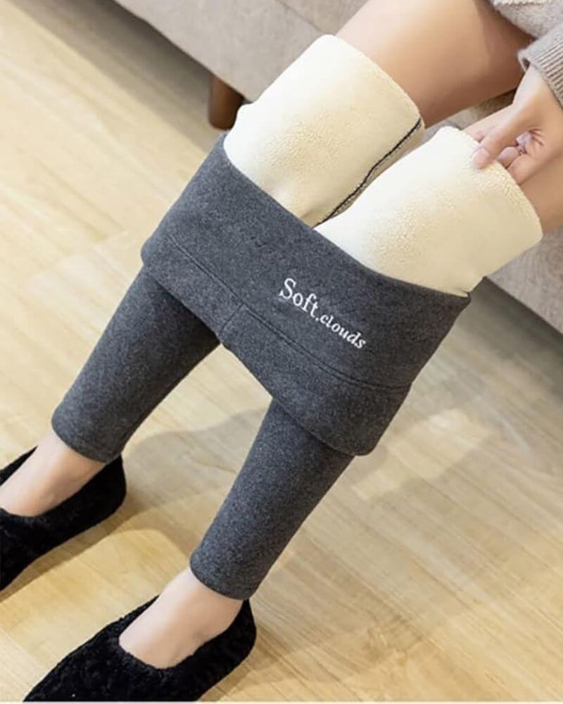 Carolina™ - Myke Vinterleggings med Fleecefôr