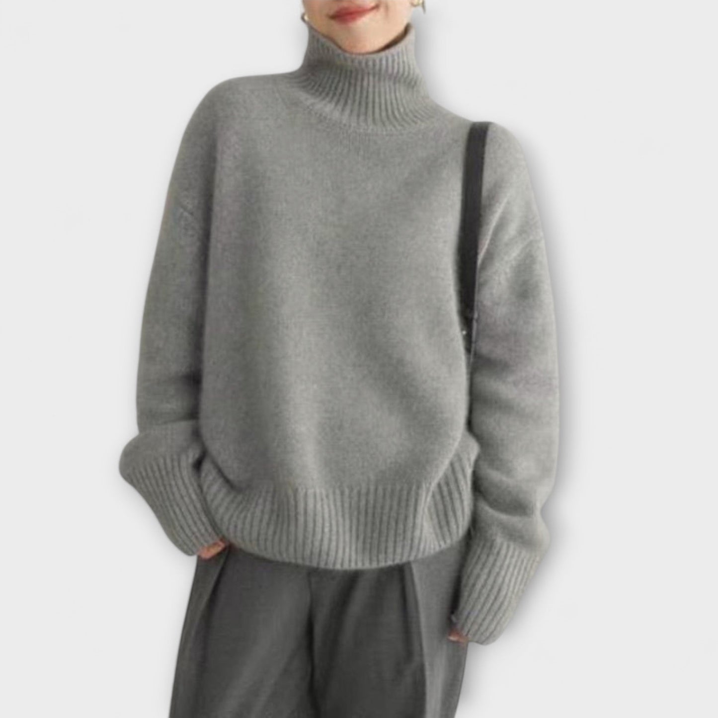 Mera - Kaschmir-Rollkragenpullover für Damen