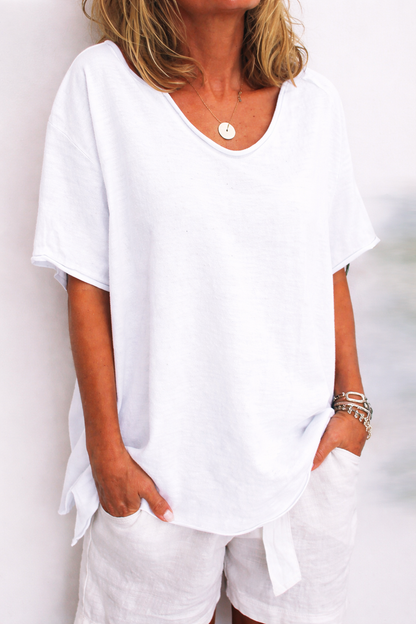 Anna | Komfortabel Løs-Fit Bluse