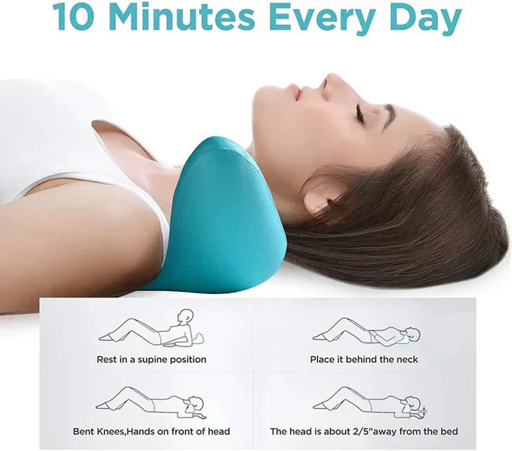 CerviCare+™ Massage Pillow for Neck Pain Relief