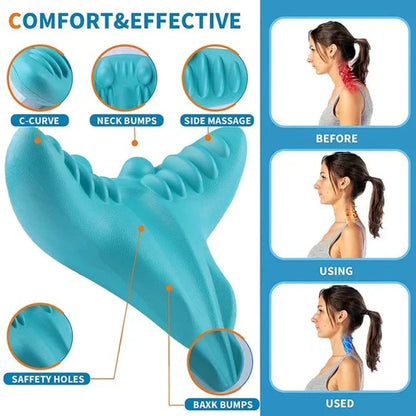 CerviCare+™ Massage Pillow for Neck Pain Relief