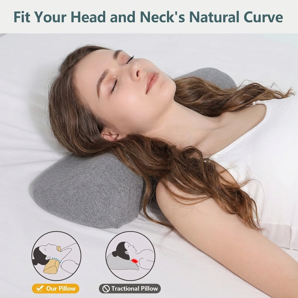 Cervical Neck Pillow