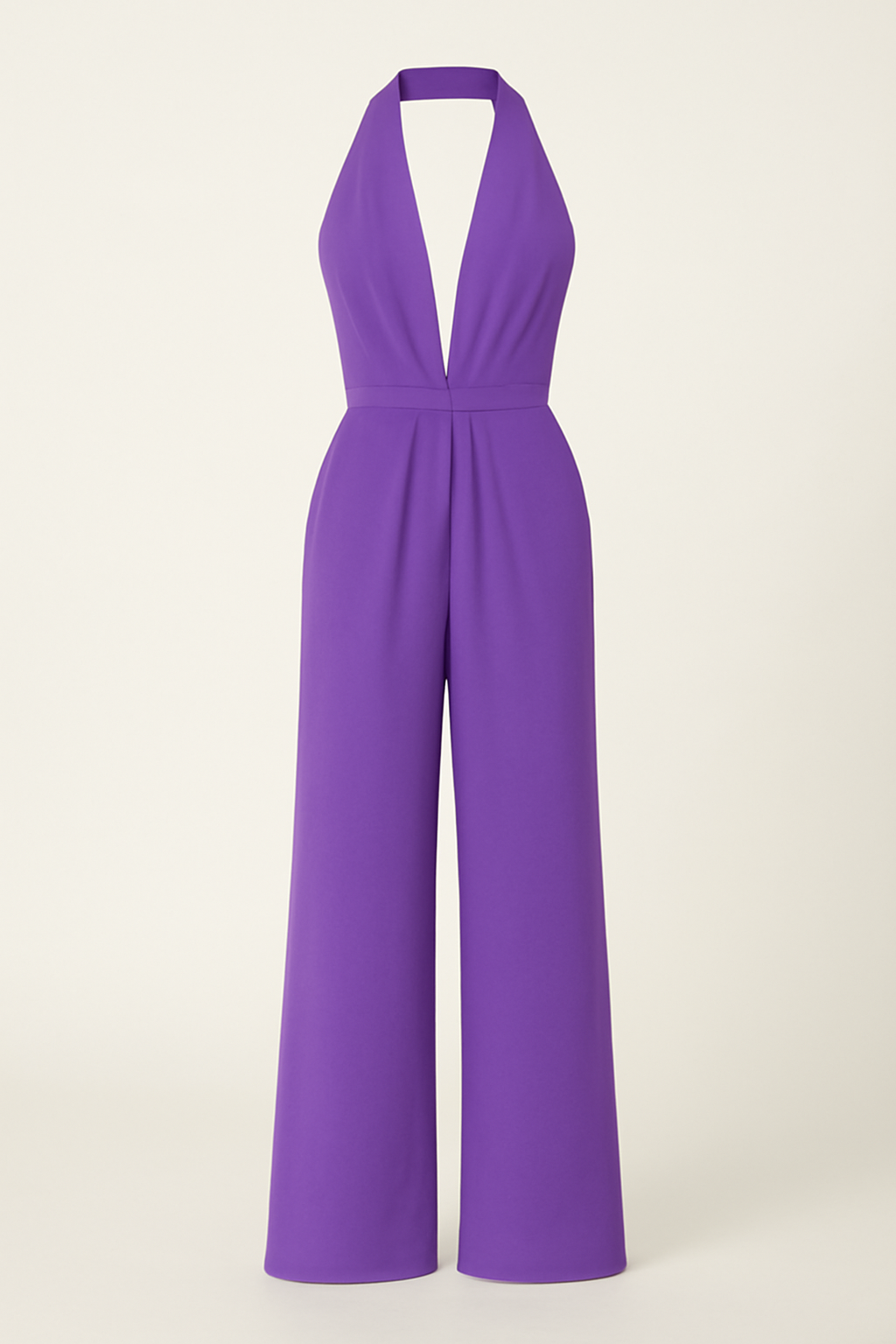 Sadie - salopette con scollo all'americana e tuta a gamba larga - Porpora - 12/28/2024 americana gamba GOOD larga one-pieces sadie salopette scollo Summer/Jumpsuit tuta - Concept Palermo