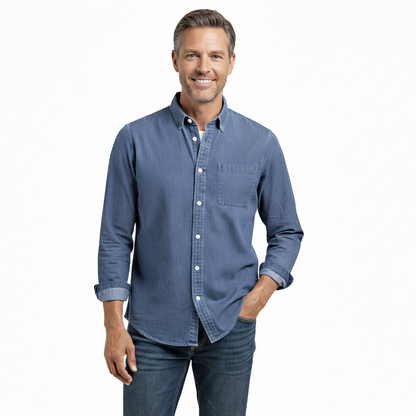 Dominick – Men’s Casual Long Sleeve Button Shirt
