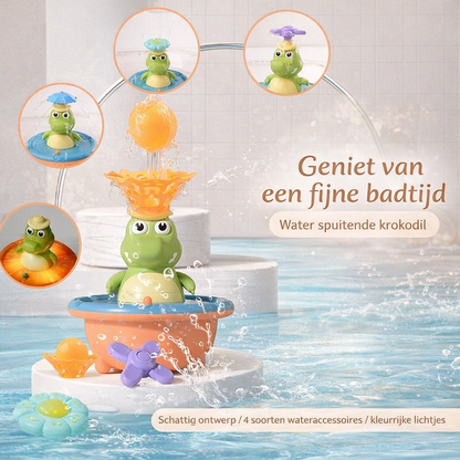 Krokodil Badfontein | maakt van ieder bad een feestje