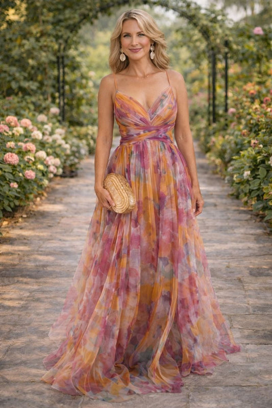 Jenvique™ Vestido Maxi Floral Elegante para Mujer con Estilo Femenino
