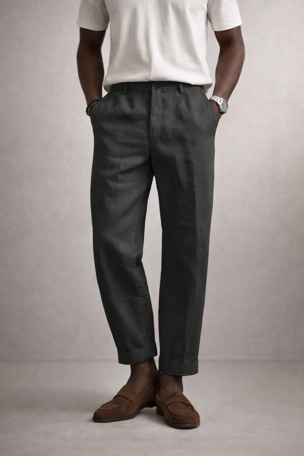 Sevilla Men’s Linen Trousers – Lightweight Summer Elegance with Effortless Style