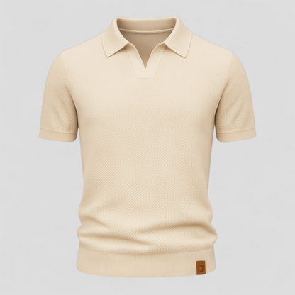 Rico Short-Sleeve Men's Polo Shirt: Structured and Elegant
