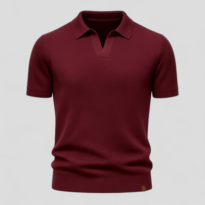 Rico Short-Sleeve Men's Polo Shirt: Structured and Elegant