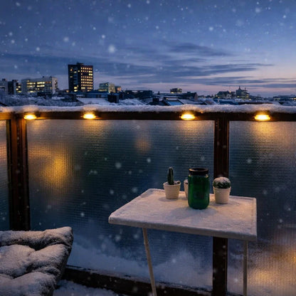 Solure™ | Självhäftande utomhuslampa med solenergi