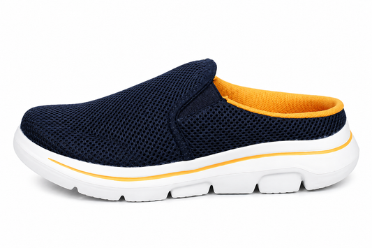 Heren Mesh Slippers - Lichtgewicht Instappers - Dempend Voetbed