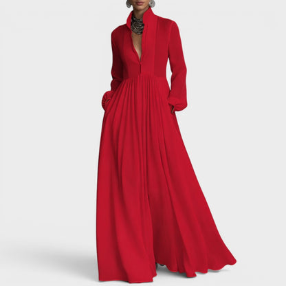 Inès™ | Robe longue fluide