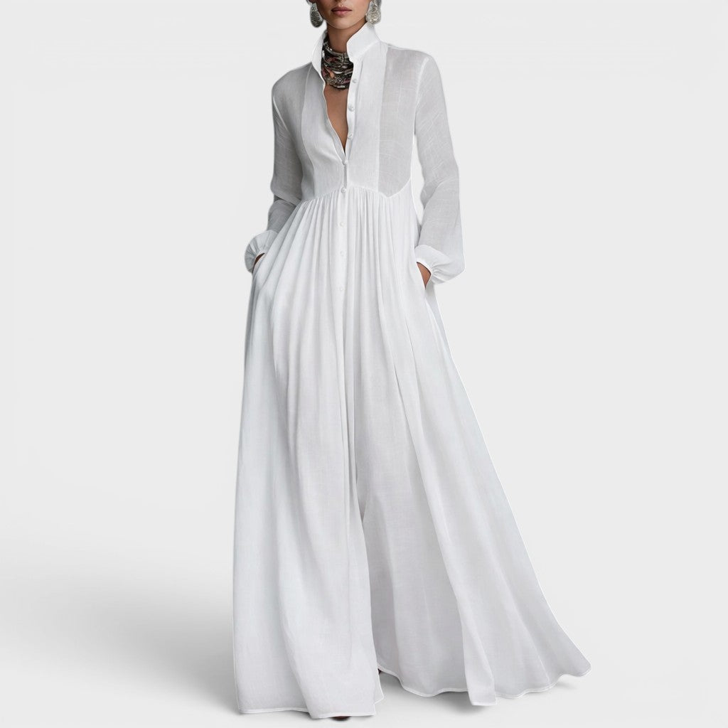 Inès™ | Robe longue fluide
