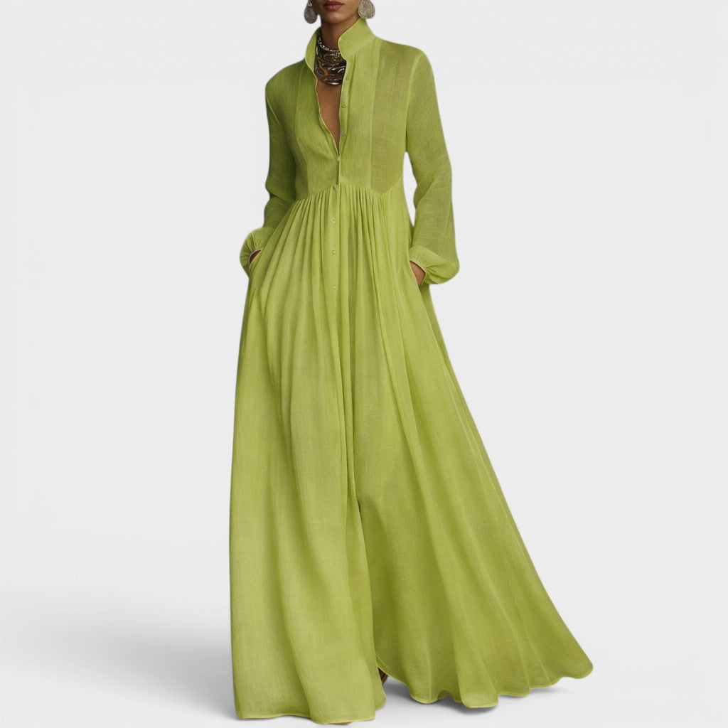Inès™ | Robe longue fluide