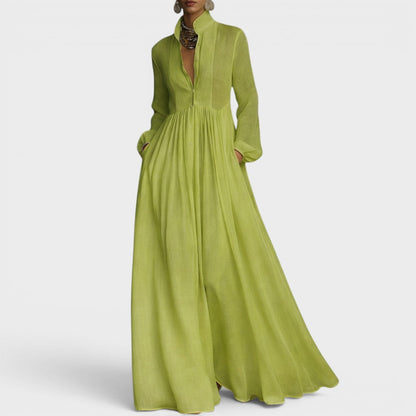 Inès™ | Robe longue fluide