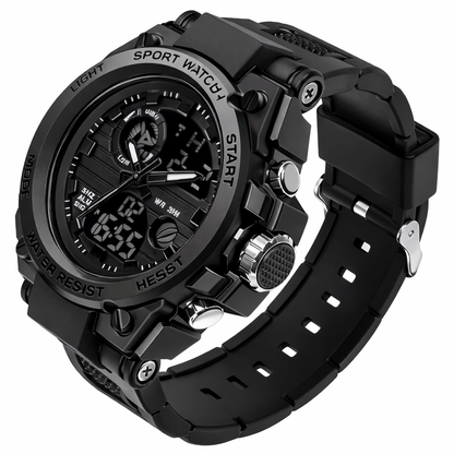 Men’s Outdoor Performance Watch – Dual Display & All-Weather Durability