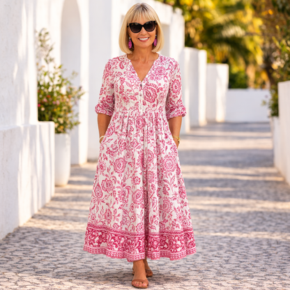 Elly | Elegante Blumenkleider mit einem Hauch von Leichtigkeit