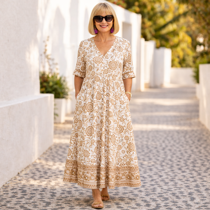Elly | Elegante Blumenkleider mit einem Hauch von Leichtigkeit