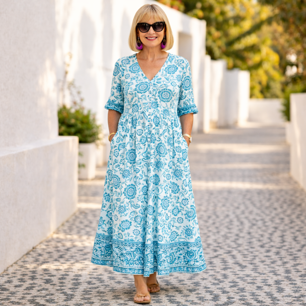 Elly | Elegante Blumenkleider mit einem Hauch von Leichtigkeit