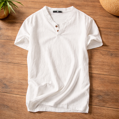 Freddoe - ボタン付き半袖シャツ
