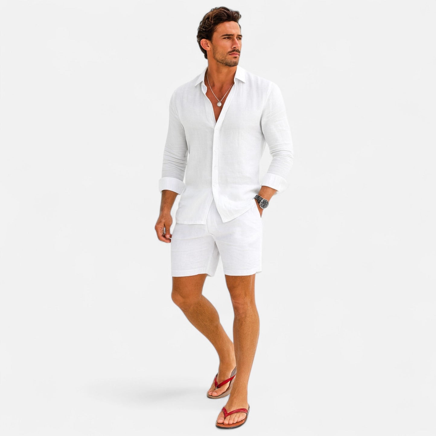 Kobe - Men Linen Heritage Shirt
