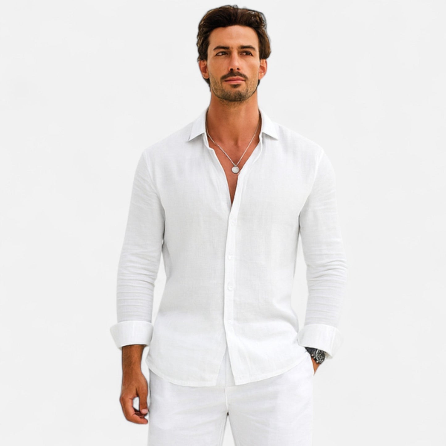 Kobe - Men Linen Heritage Shirt
